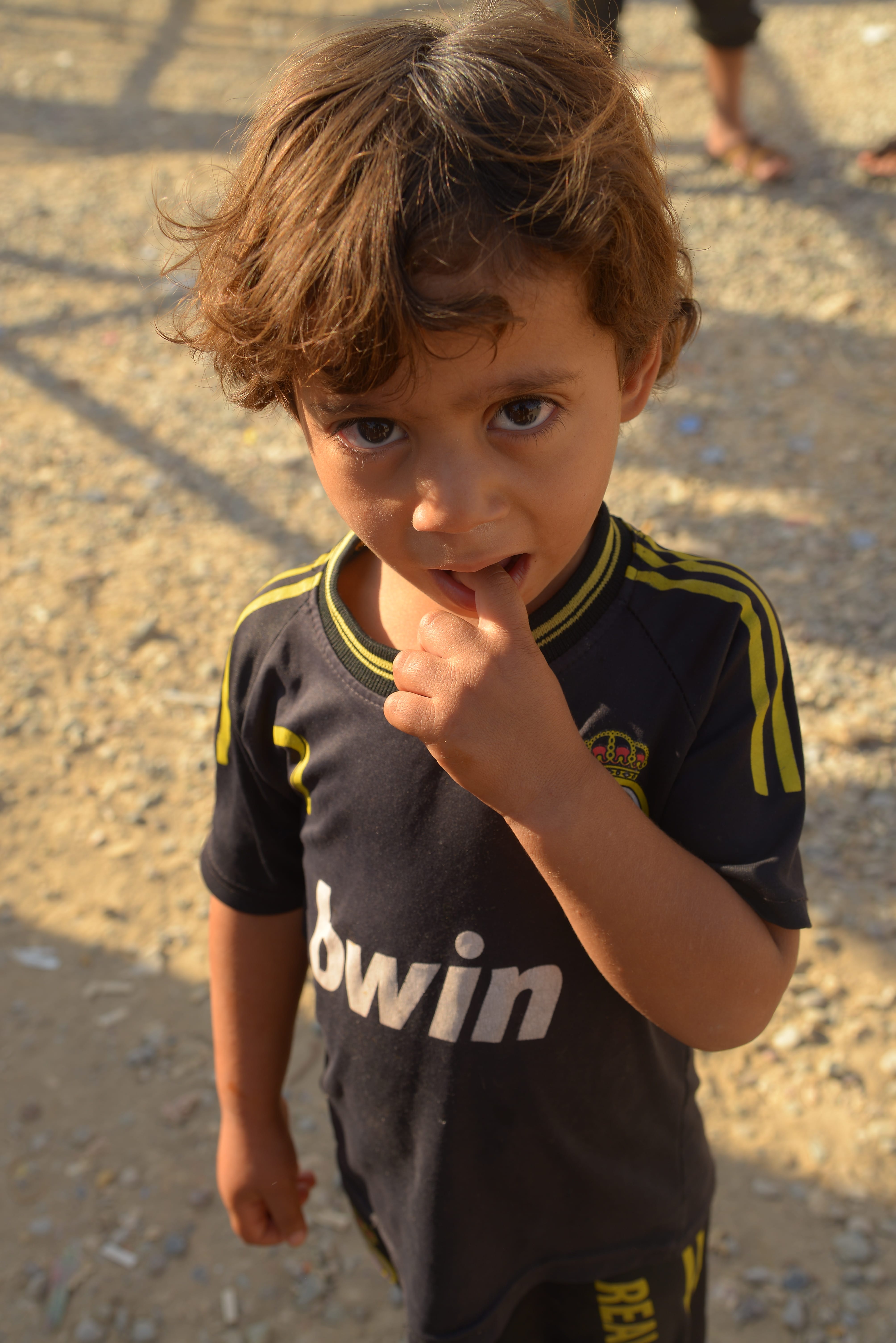 Iraqi IDP children in the Dibaga Camp, southwest of Erbil Province, Kurdistan Region. (Photo: Fryad Nanakali)